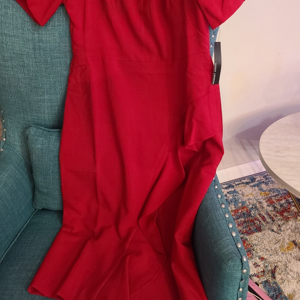Maggy London red dress